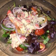 Gluten-free lobster salad from Piccolo Cafe